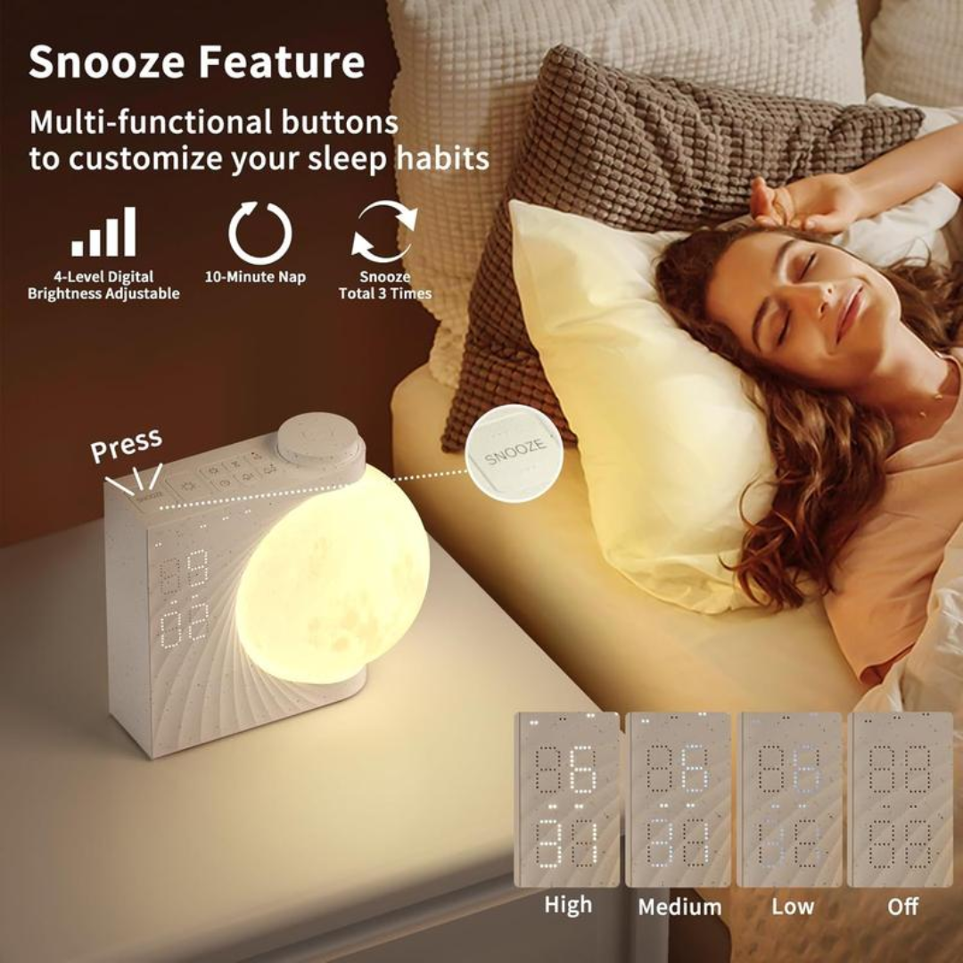 RiseGlow Clock