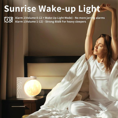 RiseGlow Clock